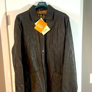 Brand New Barbour Leather Coat